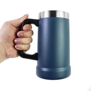 Hot <b>Sale</b> Personalized Beer Sterin Caneca 24oz Stainless Steel Vacuum Mug Copostanley With Big Grip - Product Image 3
