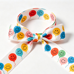 OEM Custom Width Children's Day Recycled <b>PET</b> 100% Polyester Satin Ribbon Roll Ribbon Bow <b>Blank</b> For Handmade Gift Bow DIY Craft - Product Image 3