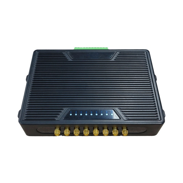 UHF RFID 8-port Fixed RFID Reader, RFID Reader UHF with Impinj E710 Platform for Intelligent Vehicle Management