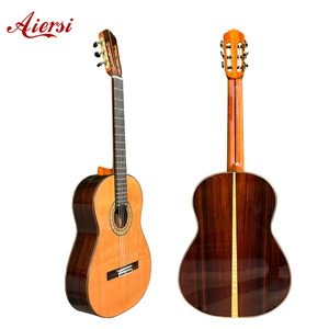 Guitarra profesional Fabricante Aiersi Alto grado Todo El Cedro sólido Mejor concierto español Guitarra clásica - Product Image 1