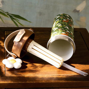 <span class=keywords><strong>Mug</strong></span> de voyage en acier inoxydable avec logo <span class=keywords><strong>personnalisé</strong></span> JSAMRT, sans BPA, 650 ml, isolation sous vide, doublure intérieure en céramique - Product Image 2