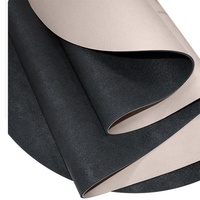 Tapis de yoga en caoutchouc naturel écologique triple couche de qualité supérieure, forme arche et ovale, 4 mm/5 mm/6 mm, 180x66 cm, avec sac de transport