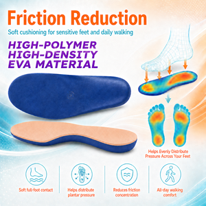 <span class=keywords><strong>Semelles</strong></span> orthopédiques confortables pour le sport, à prix d'usine, souples et thermoformables, ajustables pour soulager la douleur au pied, avec soutien de la voûte plantaire, pour pieds diabétiques - Product Image 3
