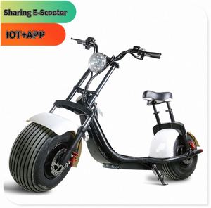 新款Citycoco电气1000w超能力电动滑板车25千米/h两辆大轮滑板车电动特价男士 - Product Image 6