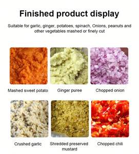 Picadora de verduras <span class=keywords><strong>el</strong></span>éctrica Industrial, cortador de cebolla, comida para bebés, línea de producción de pasta de <span class=keywords><strong>tomate</strong></span>, máquina para picar patatas y puré - Product Image 5