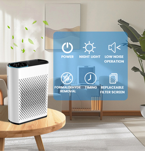 Purificador de Aire Táctil con Pantalla LED Grande de 230, CADR de 24w, con Filtro HEPA de Alta Calidad e <span class=keywords><strong>Iones</strong></span> Negativos Opcionales - Product Image 3