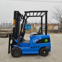 Chariot élévateur industriel de 1 tonne de qualité supérieure pour la manutention de l'acier, du bois et des blocs de béton