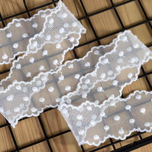 All'ingrosso fiori a pois morbido maglia ricamo Lolita abito in pizzo accessorio <span class=keywords><strong>con</strong></span> elegante Design in pizzo - Product Image 4