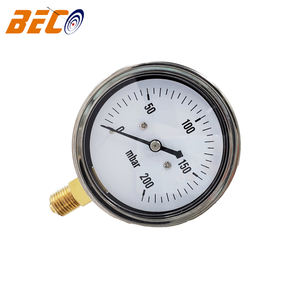 Манометр из нержавеющей стали, медицинский сильфонный газовый измеритель давления в корпусе, 65 мм - Product Image 2