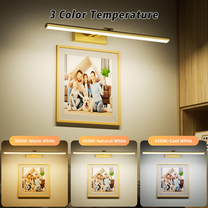 Cordless Picture <b>Light</b>, 5400mAh Battery Operated <b>Wall</b> <b>Sconce</b>, Remote Timer Art Display Lamp for Painting Photo Gallery Bedroom - Product Image 3