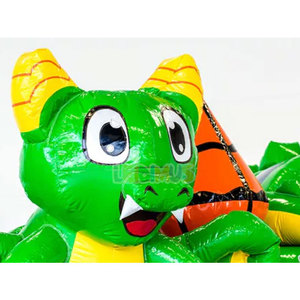 Château gonflable Combo <span class=keywords><strong>Dragon</strong></span> Jumper avec toboggan pour parc d'attractions - Product Image 4