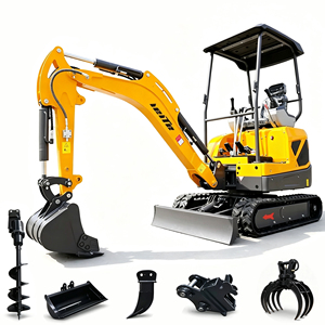 Mini Excavadora de 1.8T, 1800 kg, con Motor 5, para Trabajos de Agricultura, Silvicultura y Construcción - Product Image 5