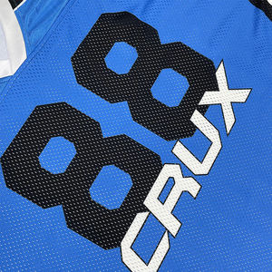 Nuevo producto de calidad, el mejor diseño para hombres, camiseta de fanático del fútbol americano con manga corta para ropa deportiva, bordado con logotipo personalizado - Product Image 5