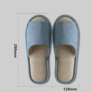 IStapromo Regalos al por Mayor, Pantuflas Desechables Blancas de Felpa Coral con Punta Cerrada para Hotel, Pantuflas Lavables de 5 Estrellas para Hotel y Spa - Product Image 4