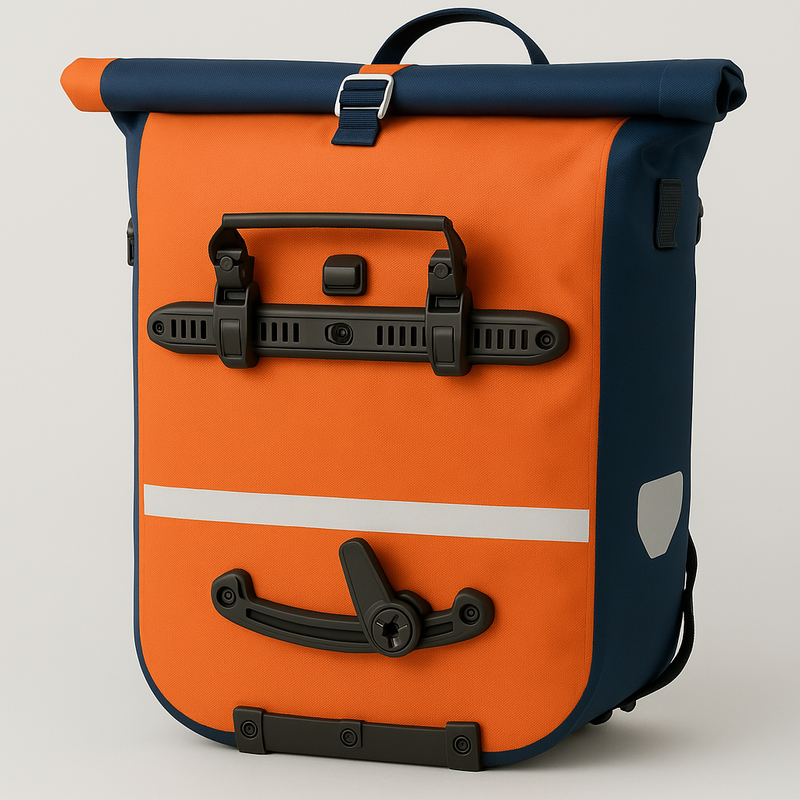 27L Waterproof Bicycle Pannier Bag Portable