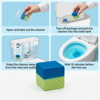 Tablet Pembersih Kamar Mandi Berbusa Formula Penghilang Kerak dan Pengharum Toilet yang Ampuh