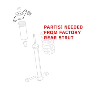 Amortisseurs modifiés/coilovers pour Jaguar XE RWD (X760) 2016-21 - Product Image 3