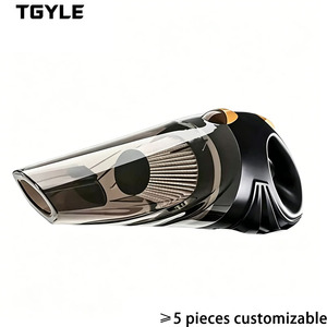 Ventes chaudes - Aspirateur de voiture portable haute puissance 12V avec batterie 5000mAh, autonomie de 15 minutes, matériau ABS+copper - Product Image 1