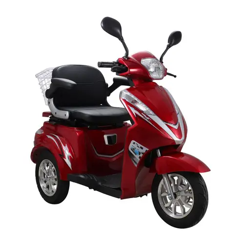 Red smart 3 wheel EEC, Электрический трехколесный велосипед, рикша с двигателем 1000 Вт 60 В для инвалидов