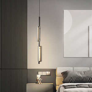 โคมไฟระย้าสไตล์อิตาลีทำจากทองแดงและแก้ว สำหรับห้องนอนใหญ่ โคมไฟเพดานโพสต์โมเดิร์นระดับไฮเอนด์ สำหรับห้องนั่งเล่น โคมไฟโซฟา โคมไฟระย้า - Product Image 5