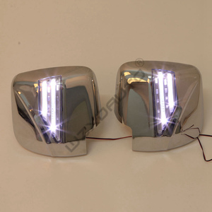ฝาครอบกระจกมองข้าง WZXD พร้อมไฟเลี้ยว กระจกมองหลังรถยนต์พร้อมไฟ LED สำหรับ Hiace ปี 2005 2010 2018 - Product Image 2