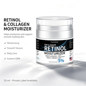 Crema Facial Hidratante con Retinol y Colágeno OEM, con Ácido Hialurónico y Niacinamida, Fabricante de Productos para el Cuidado de la Piel - Product Image 1