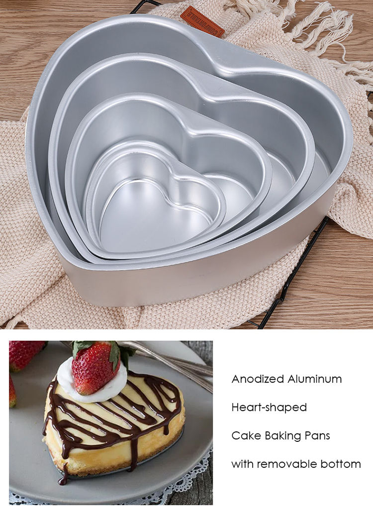 Cake Mold Heart Shaped Cheesecake Pan Cheesecake Pan Aluminum
