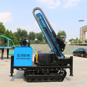 Hondrun完全油圧クローラーダウンザホール掘削リグ小型太陽光発電掘削機 - Product Image 2