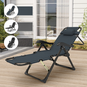 <strong>Luxury</strong> Massage Outdoor Garden <strong>Chair</strong> Patio Folding Recliner Beach <strong>Camping</strong> <strong>Chairs</strong> Zero Gravity <strong>Chair</strong> - Product Image 2