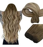 Extensions de cheveux Lestty Hair Stock 18 - 24 pouces, double trame, trame machine, 100% cheveux humains véritables, <span class=keywords><strong>blond</strong></span> cendré, trame volumineuse - Product Image 3