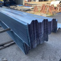 Hochwertige Feuerverzinkte Wellblech-Dachplatten Zink100-275 BWG 24 Gi Metall Galvalume Dachblech
