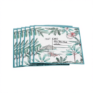 <span class=keywords><strong>Serviette</strong></span> en <span class=keywords><strong>papier</strong></span> jetable écologique à 2 plis, imprimée motif cocotier, production sur mesure en Chine, pour banquets - Product Image 1