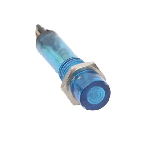 220V 110V 12V/24VDC pannello di montaggio Neon indicatore rosso verde giallo luci 10mm <span class=keywords><strong>PL</strong></span>-101T pilota di segnalazione - Product Image 1