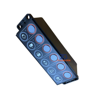 Panneau de commande d'extension pour excavatrice 21Q6-30601 pour Hyundai R215-9 R225LC-9, ensemble interrupteur lave-phares - Product Image 2