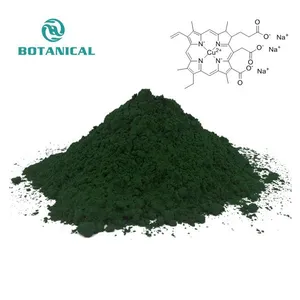 Copper Complexes Chlorophyllin Silkworm Excrement Extract Sodium Copper Chlorophyllin Powder 100%