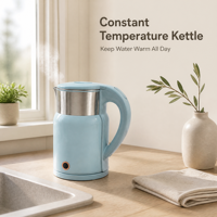 Bouilloire Électrique en Acier Inoxydable 2,5 L, Accessoires SKD, Commande en Gros, Bouilloire Isotherme pour Eau Chaude