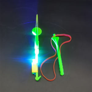 カスタムプロモーションマジックプラスチックニューコブラスリングショットブレードYロケットLED点滅ライトフライングアローカラフル子供用おもちゃAG3 - Product Image 4