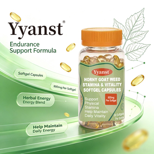 Capsules de Gélules Molles Stamina & Vitality – Extrait d'Herbe de Chèvre Cornée – Complément Herbal pour Soutenir l'Endurance Physique et la Vitalité Quotidienne des Hommes - Product Image 5