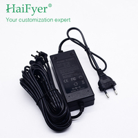 Adaptateur secteur de bureau Haifyer ABS+PC 50/60Hz ROHS 5V 8A 12V 5A avec connecteur jack DC, LED, usage industriel unique, garantie 3 ans