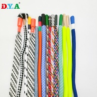 Cordon rond à sangle personnalisée, cordon plat en polyester, cordon de serrage, lacet en nylon pour accessoires de chaussures
