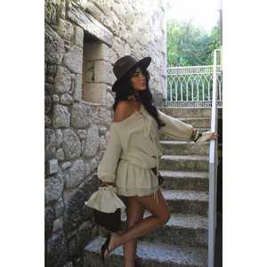 Robe Courte Darcie pour Femme, Bretelles Fines, Motif Floral Uni, Taille XL Plus-Size, Tissu Léger Métallisé, Fermetures Éclair, Volants - Product Image 2