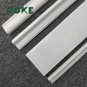 ROKE 페인트 제조 중국 공급 플라스틱베이스 보드 <span class=keywords><strong>Pvc</strong></span> 스커트 보드 소프트 Ps 바닥 용 베이스 보드 - Product Image 2