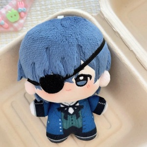 Muñecos de Peluche de 10CM de Sebastian Michaelis (Nunu) de Kuroshitsuji, Mini Figuras Suaves, Juguetes de Anime, Colgantes, Llaveros, Regalos - Product Image 2