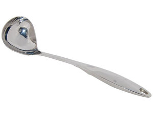 Cuchara de Acero Inoxidable 18/8 de Primera Calidad con Mango Hueco para Servir Sopa y Salsas - Product Image 1