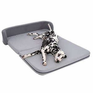 سرير كلاب كبير قابل للطي مصنوع من الفوم ذو الذاكرة، متين ومخصص، للبيع بالجملة، مع غطاء قابل للإزالة والغسل ومقاوم للماء - Product Image 5