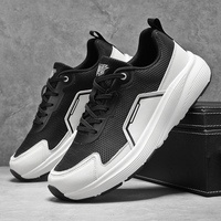 2025 nouveau Style confortable décontracté mode marche Style respirant large concepteur Logo personnalisé chaussures baskets pour hommes