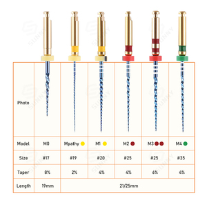 Limes rotatives dentaires activées par la chaleur pour le traitement des canaux radiculaires, instruments endodontiques pour la dentisterie - Product Image 6