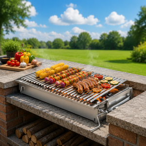 Parrilla <span class=keywords><strong>Argentina</strong></span> Comercial de Acero Inoxidable para <span class=keywords><strong>Restaurante</strong></span> y Barbacoa al Aire Libre - Product Image 1