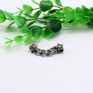 Yunnique - Tubo de Acero Inoxidable con Cadena de Estrellas para Hacer Pulseras, GZY-PJ0186 - Product Image 2