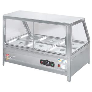 Catering Equipment Buffet Bain Marie Food Warmer with 10 Pans for Restaurant